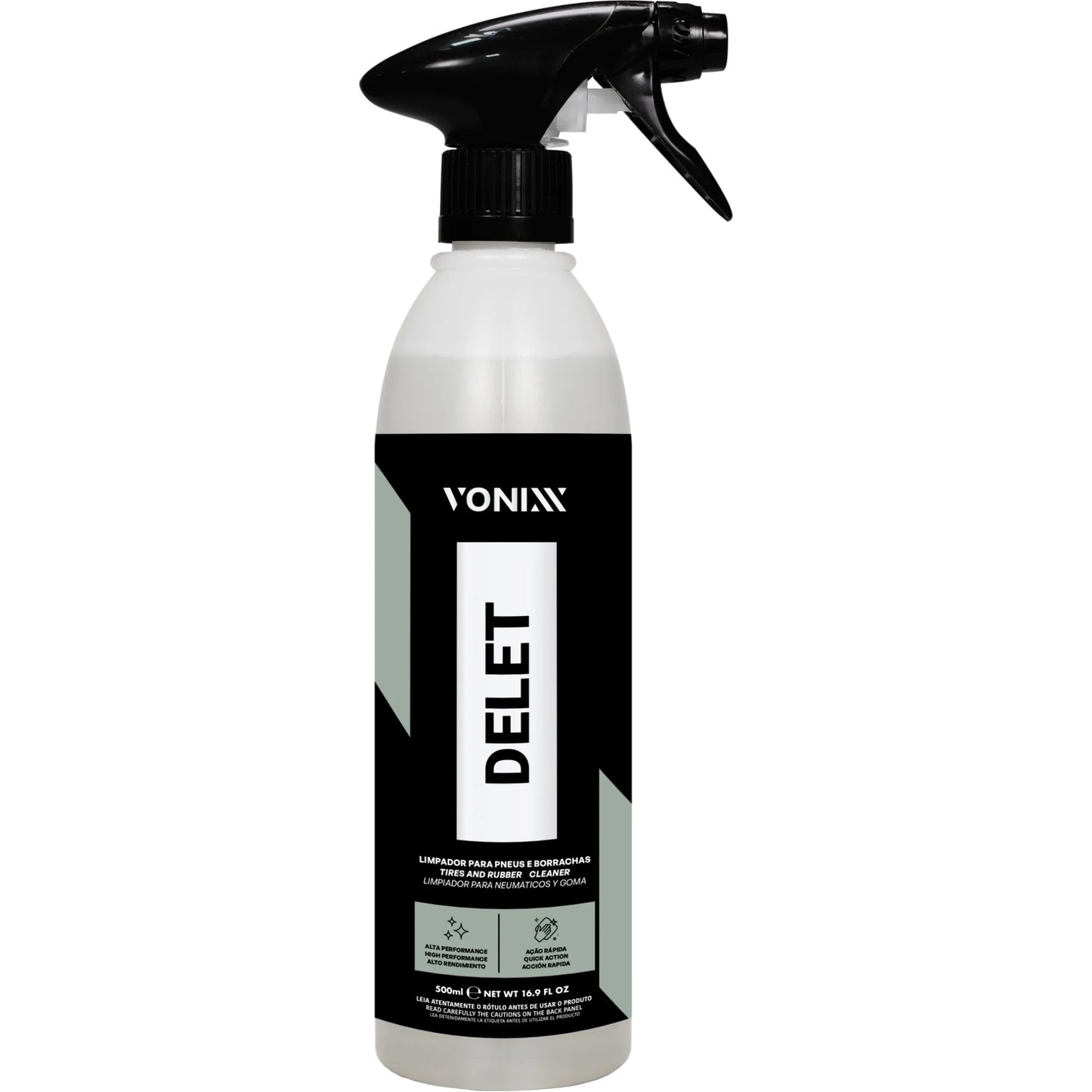 Vonixx Delet - Tire and Rubber Cleaner - 16.9 fl oz - 500 ml