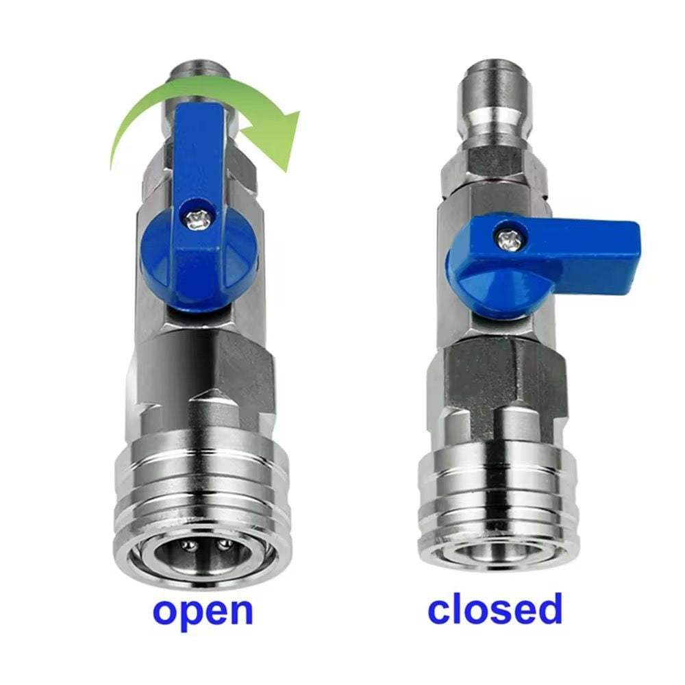 Quick Connect and Shut-Off Valve Kit