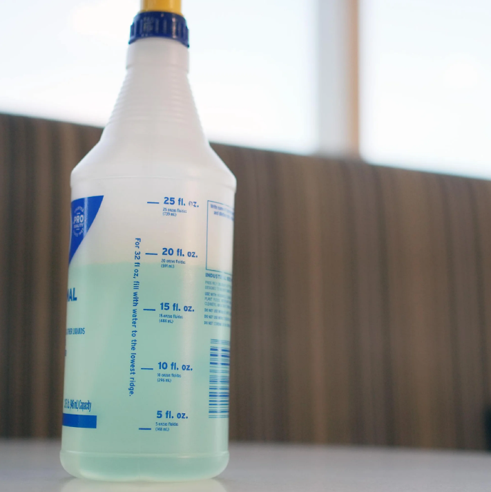 Zep Professional Plastic Spray Bottle, 32 fl oz