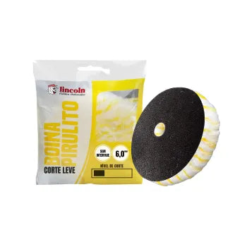 Wool Pad for Light Cutting 6" - Orbital Polisher - Lincoln