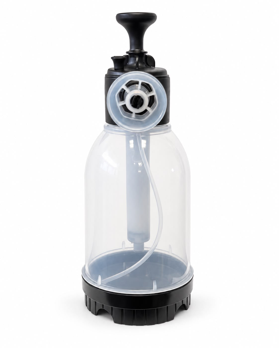 Snow Foam Pump Sprayer 2L/67oz - Handheld - Auto Detailing - Black/Cristal