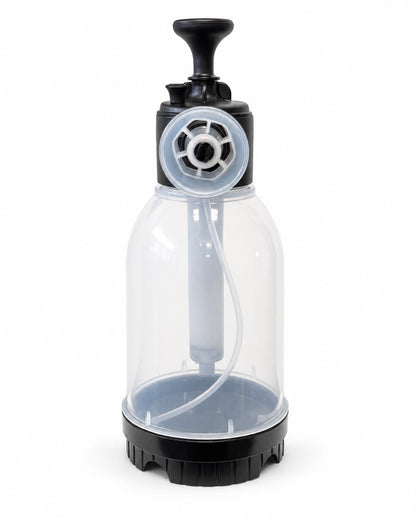 Snow Foam Pump Sprayer 2L/67oz - Handheld - Auto Detailing - Black/Cristal