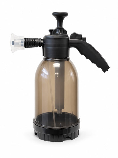 Snow Foam Pump Sprayer 2L/67oz - Handheld - Auto Detailing - Black/Fume
