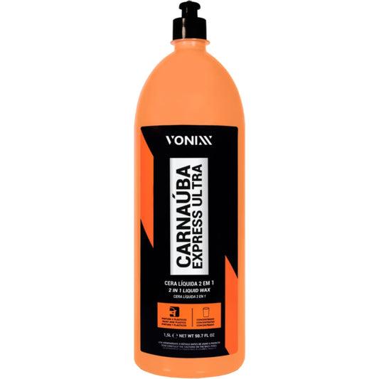 Vonixx Carnauba Express - Ultra Concentrated 2 in 1 Wax - 50.7 fl oz - 1.5L