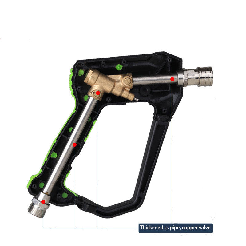 High Pressure Washer Water Gun, New Quick Connect M22-14mm, 5000PSI