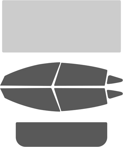 Precut Window Film Tint - Kit All Sides Privacy Block