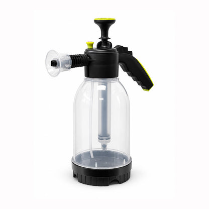 Snow Foam Pump Sprayer 2L/67oz - Handheld - Auto Detailing - Yellow/Cristal