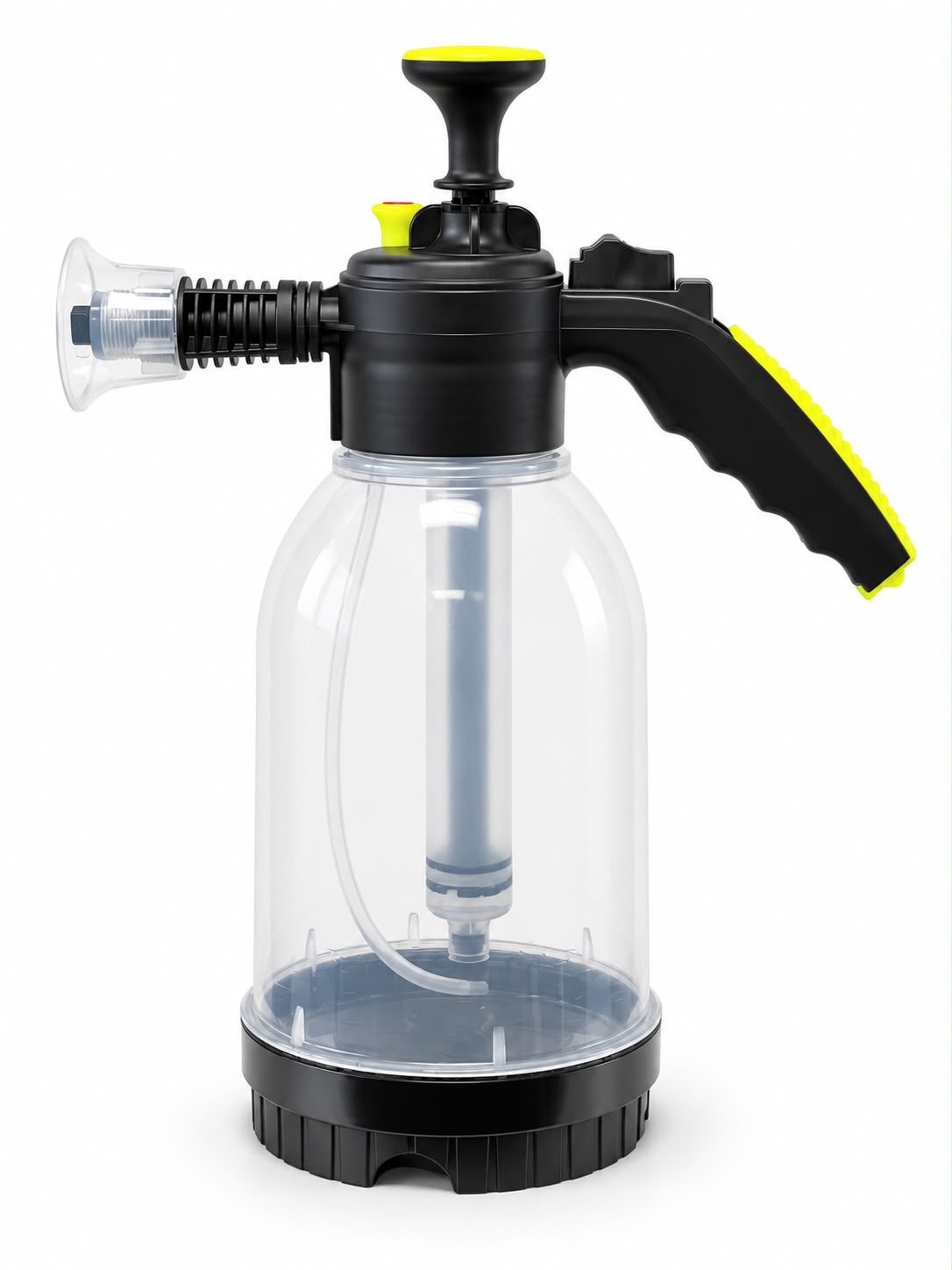 Snow Foam Pump Sprayer 2L/67oz - Handheld - Auto Detailing - Yellow/Cristal